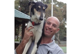 <p>Certified dog trainer, Yariv Ben-Yosef, has trained more than 500 dogs worldwide</p>
