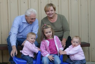 <p>Grandparents and grandchildren bonding – Photo supplied by Carol Lang</p>
