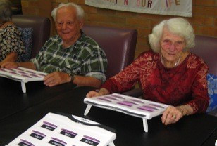 <p>Magical moments experienced by residents as they play Memory Magic – Photo supplied by Kylie Jacques</p>
