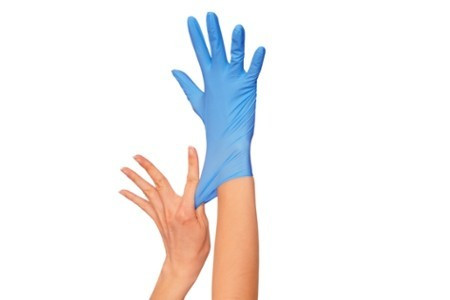 <p>Rubber Gloves</p>
