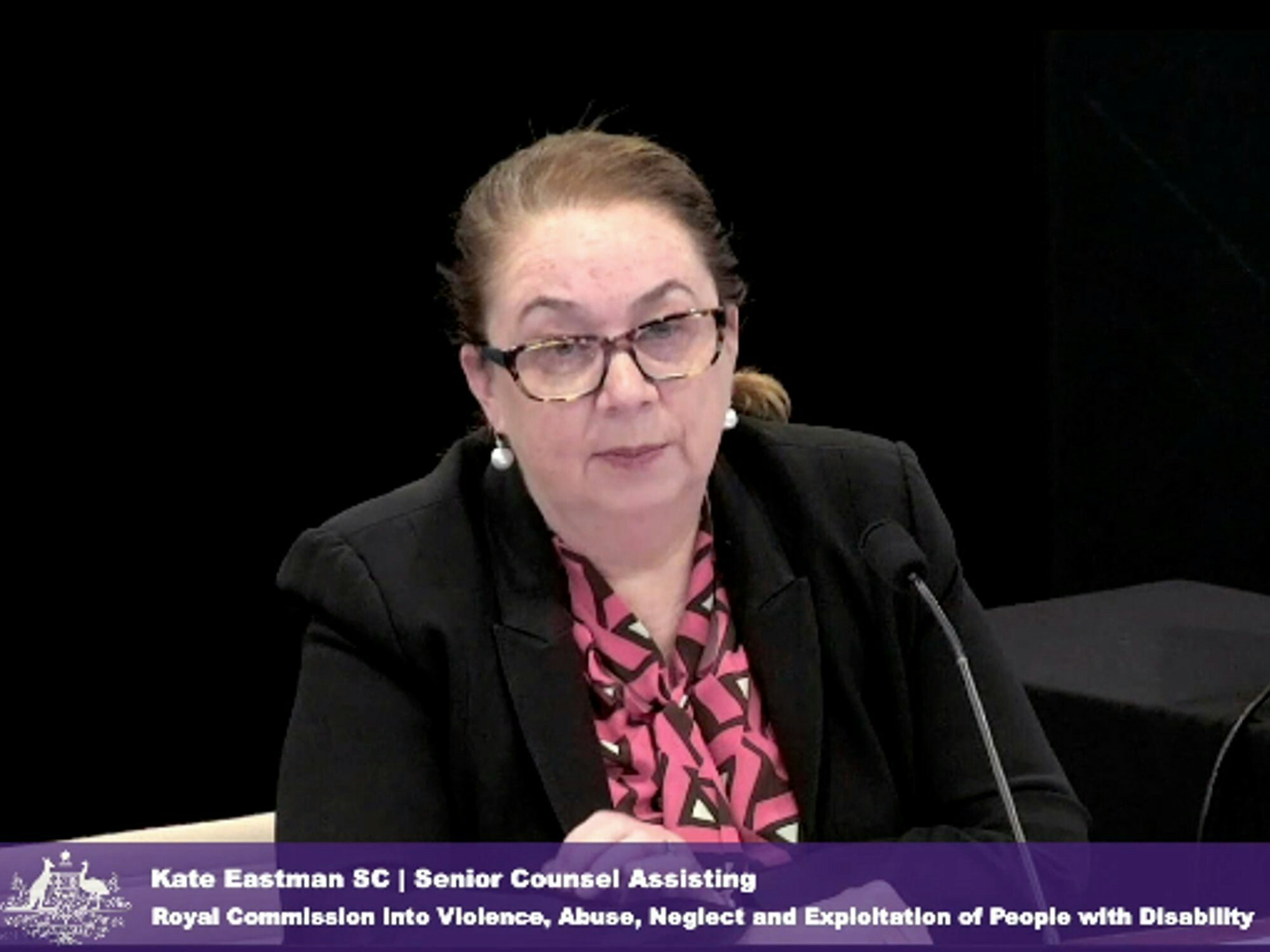 During the Royal Commission&#8217;s latest hearing Senior Counsel Assisting Kate Eastman has been asking questions of lived and direct experience witnesses. [Source: Disability Royal Commission]
