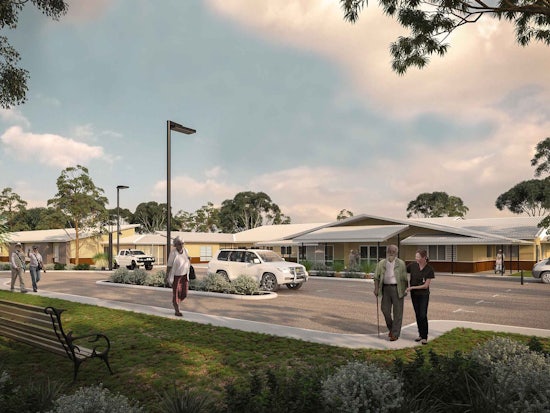 <p>A CGI mock up of the future Kununurra aged care services facility currently under construction in the East Kimberley (Source: Juniper)</p>
