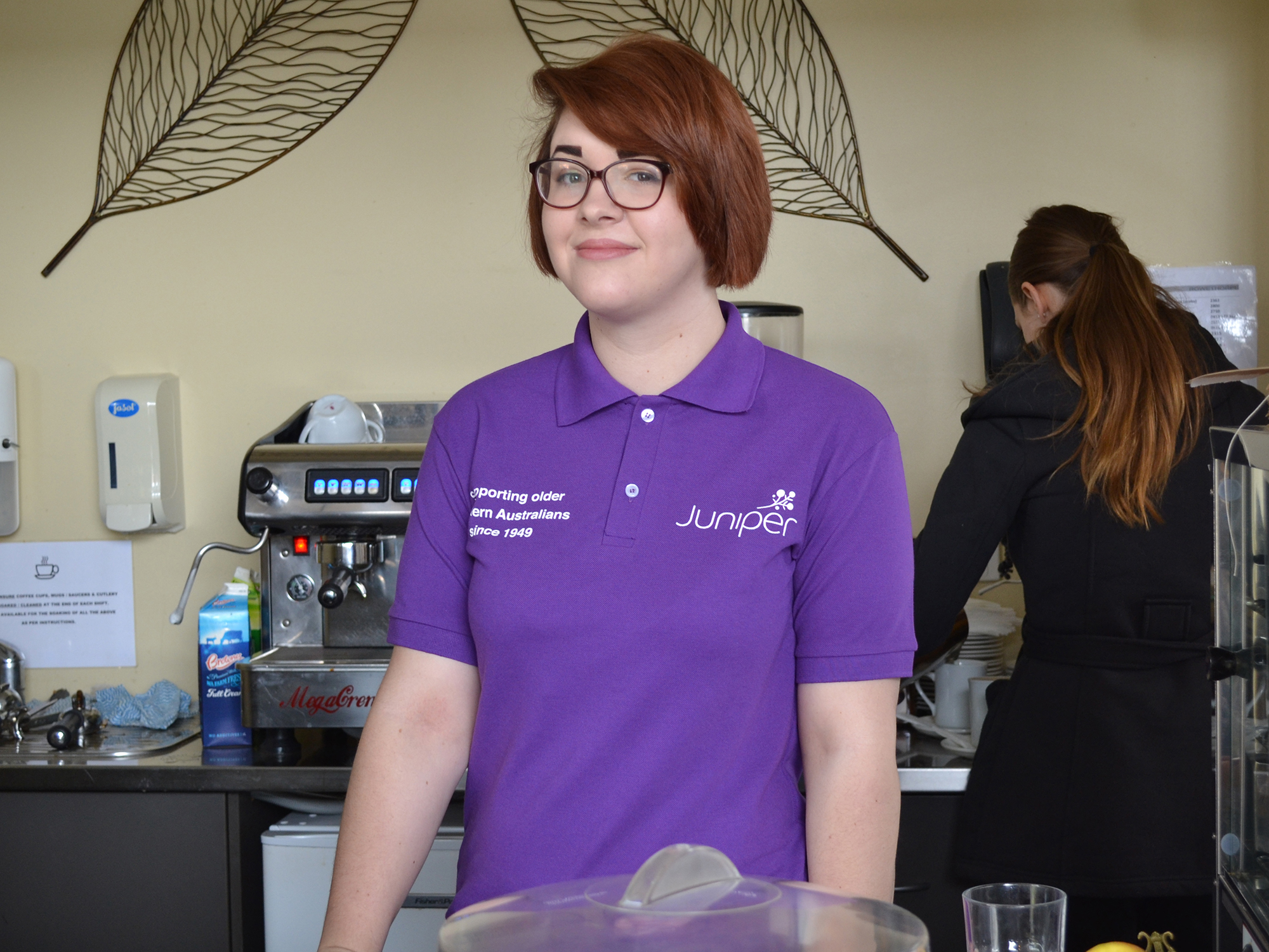 <p>Juniper volunteers make a big difference to the lives of people in their care (Photo: Juniper)</p>
