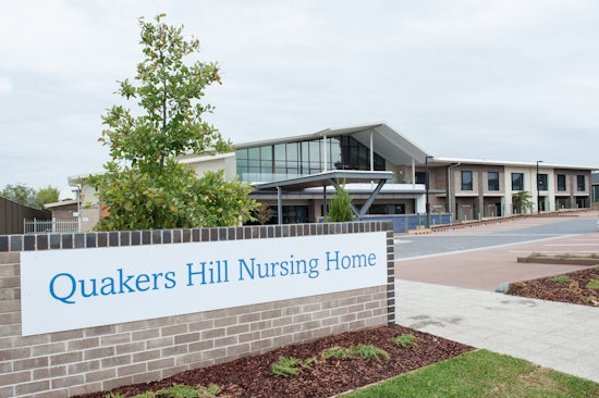 <p>The newly built Quakers Hill Nursing Home</p>
