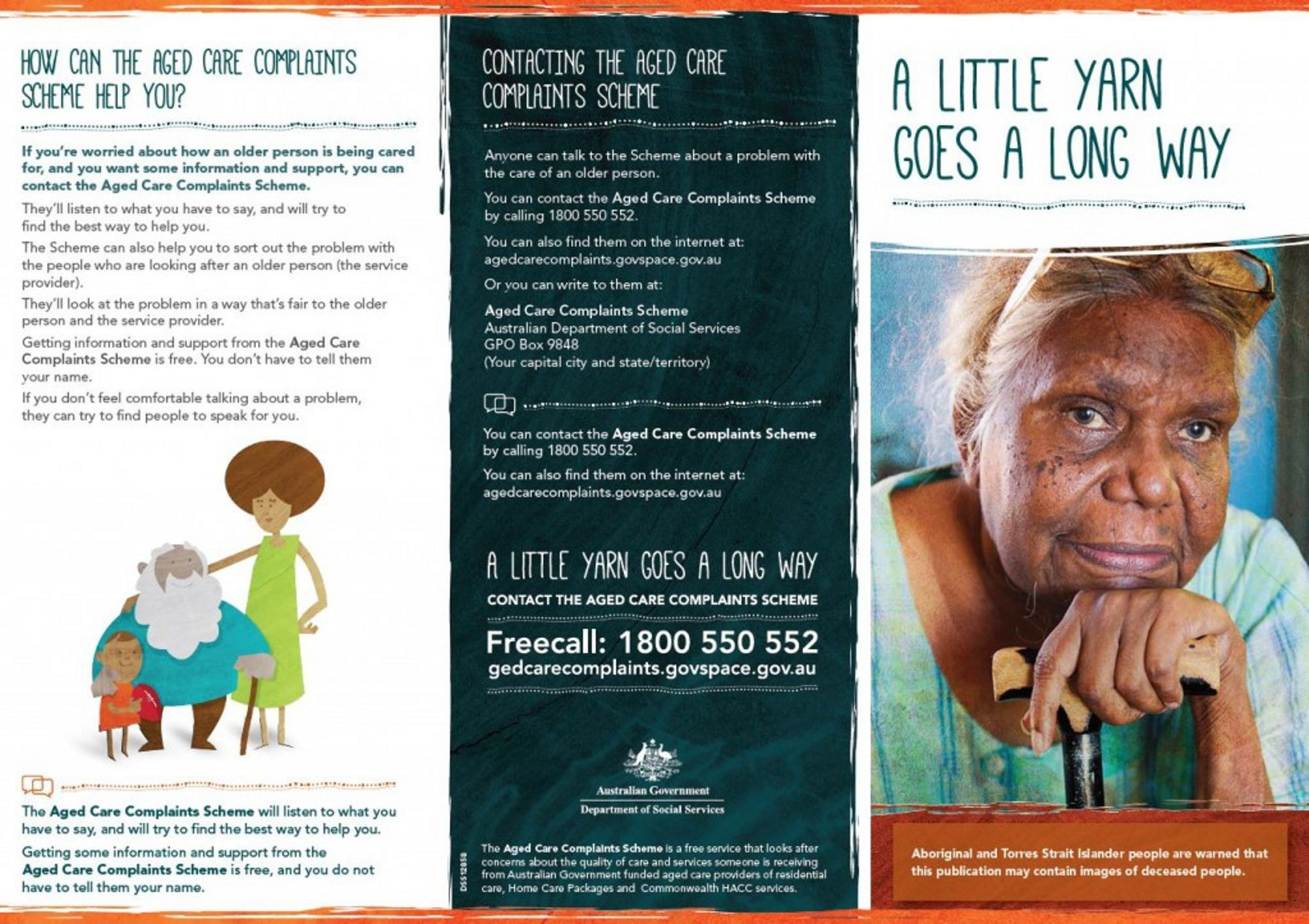 <p>New support resources to help organisations have conversations with older indigenous Australians.</p>
