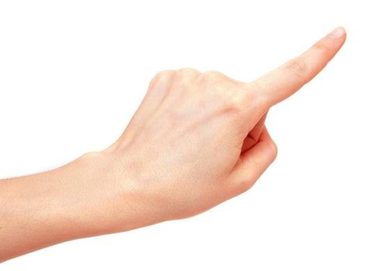 <p>The length of a finger may determine osteoarthritis risk.</p>
