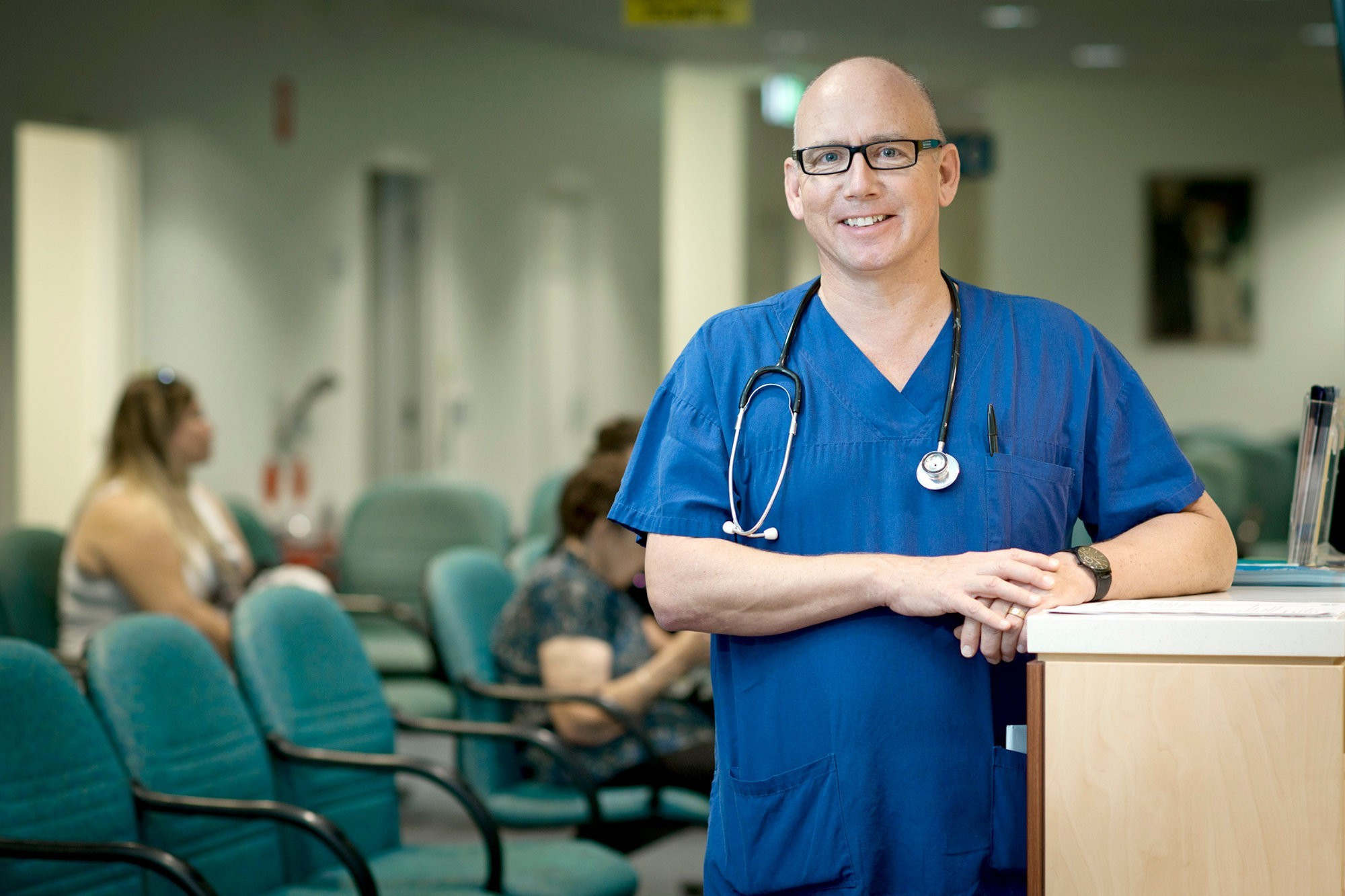 <p>Leader of the project, Professor Guy Ludbrook, aims to better understand the needs of patients.</p>
