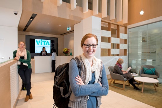 <p>The ViTA centre will provide health students with 'real world' educational experiences through clinical placements with patients and residents. (Source: Michael Mullan Photography).</p>
