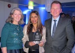 Webstercare pharmacist, Christine Veal, Southern Cross Care dementia care consultant, Sonali Pinto, and Webstercare director, Matthew Stevens, accepted the 2014 ITAC High Commendation Award.