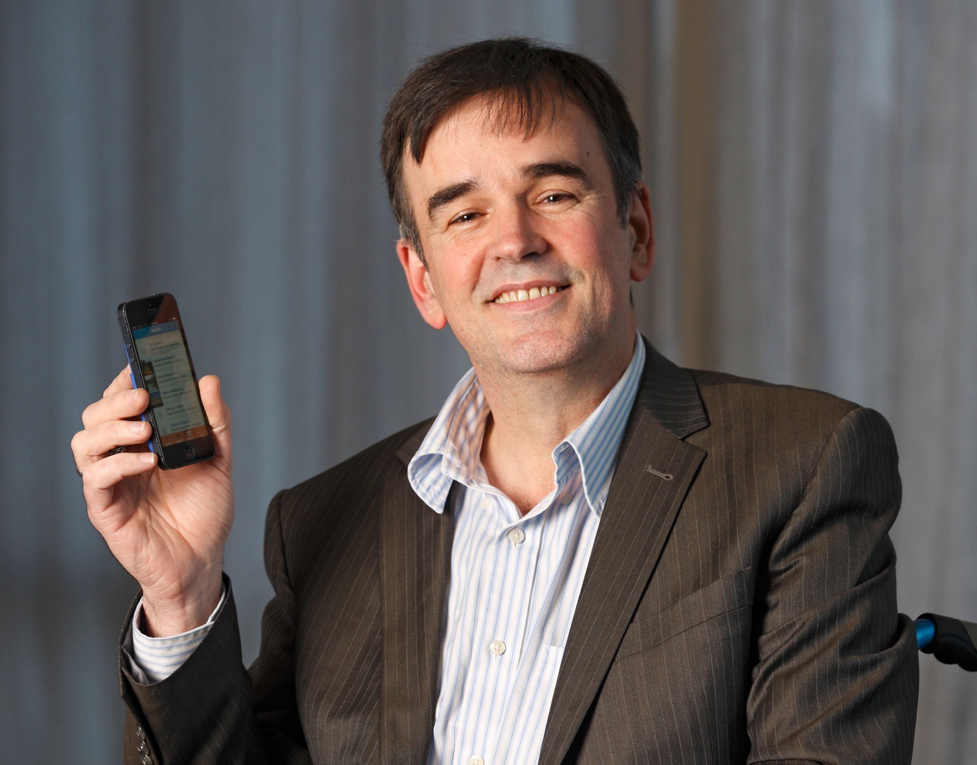 <p>Comedian, Tim Ferguson, who lives with MS, has been appointed a Villa Maria ‘Out & About’ ambassador to help promote accessible communities and venues.</p>
