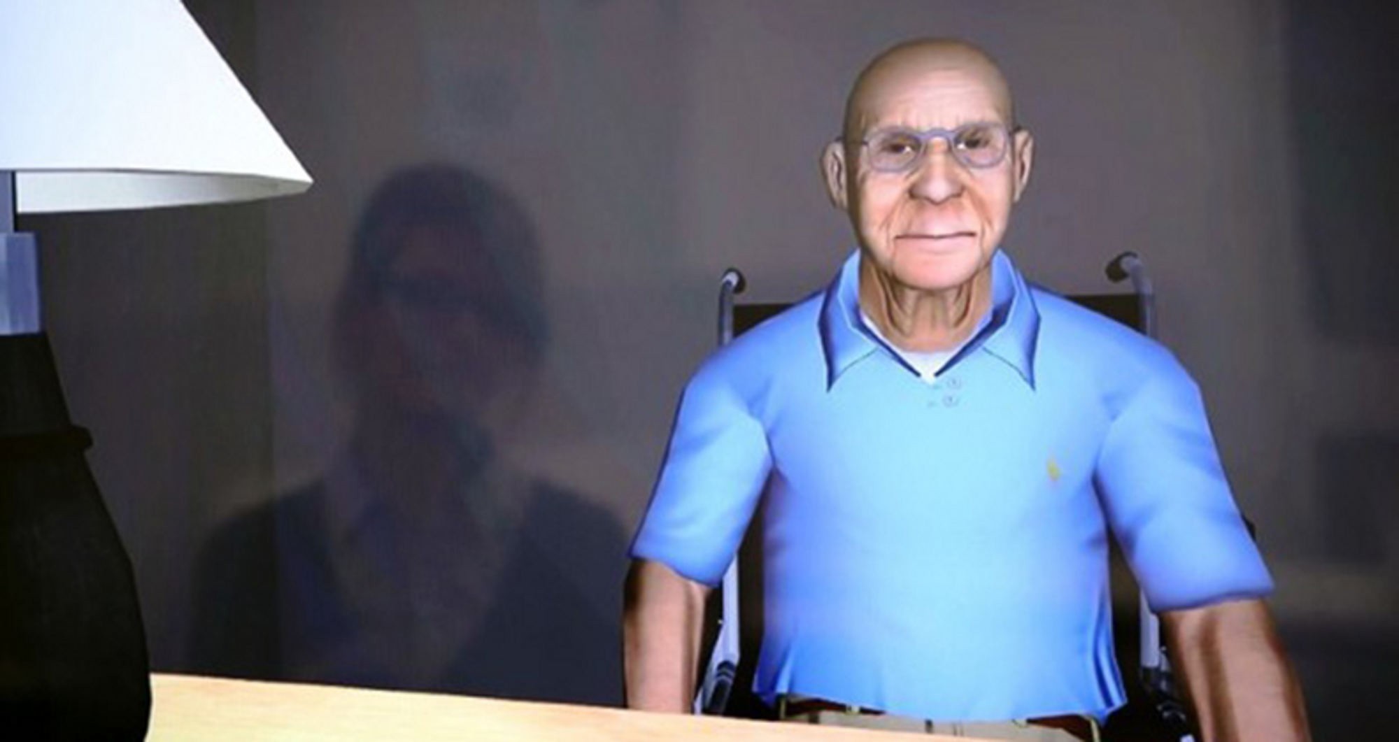 <p>Jim, the new avatar software technology, is proving to be a valuable training tool for students entering the aged healthcare system.</p>
