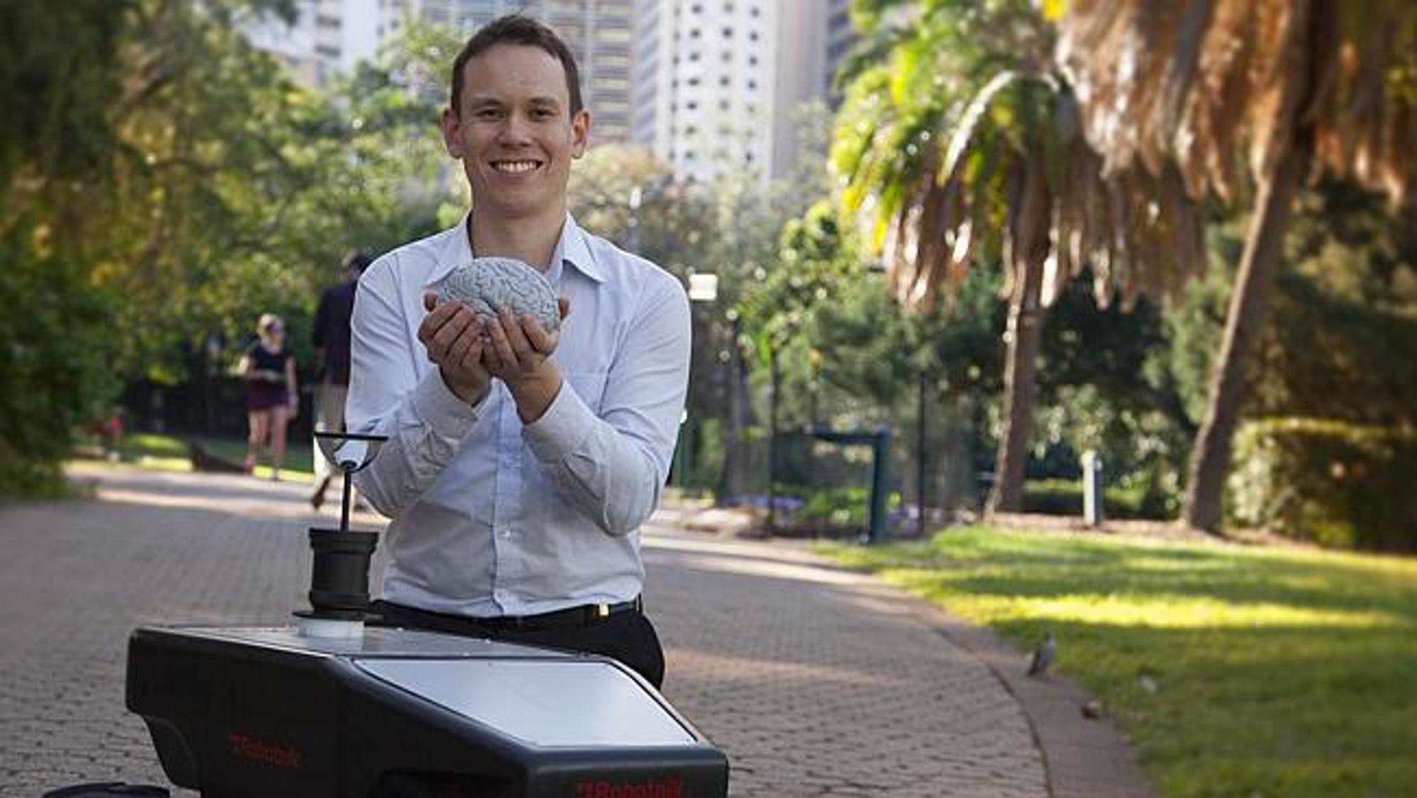 <p>Dr Michael Milford, Queensland University of Technology robotics researcher, is hoping to revolutionise advances in neuroscience with his new study.</p>
