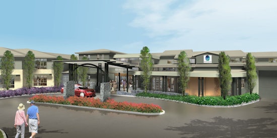 <p>An artist's impression of a new specialist residential aged care home, Opal Rutherford, expected to open in early 2016.</p>
