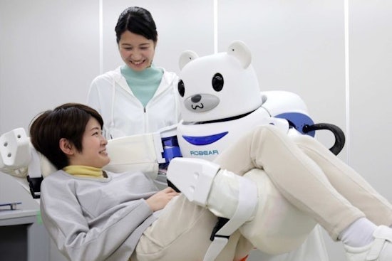 <p>Robotic nurses with cute bear faces developed by Japanese engineers could soon be the future carers of the nation's growing elderly population.</p>
