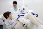 Robotic nurses with cute bear faces developed by Japanese engineers could soon be the future carers of the nation&#39;s growing elderly population.