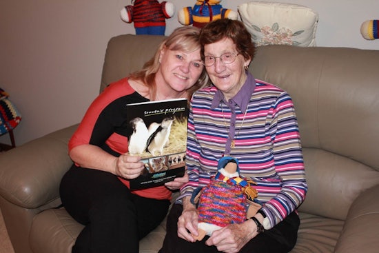 <p>Benetas home care client, Betty Bilson (right), with Benetas client advisor, Val Lyons.</p>
