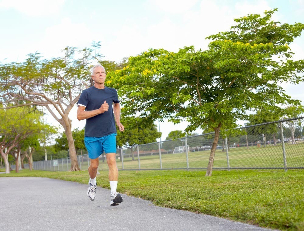 <p>Vigorous activity such as jogging reduces the risk of early death</p>
