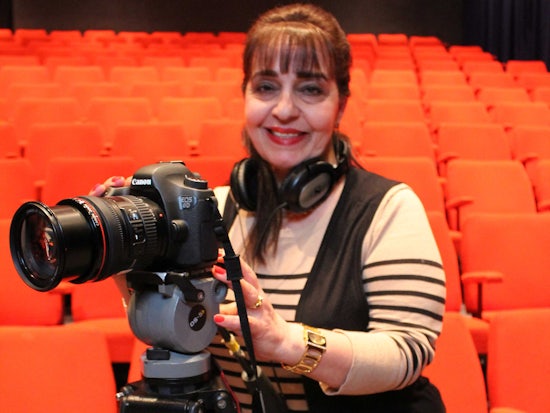 <p>Adelaide woman Sahar Amini has shared her story on film for the Good Lives On Film project (Source: ACH Group)</p>
