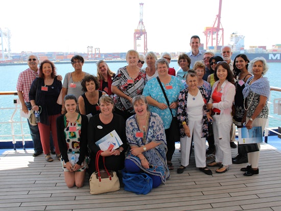 <p>Braemar’s volunteers on the ‘thank you’ cruise (Source: Breamar Presbyterian Care)</p>

