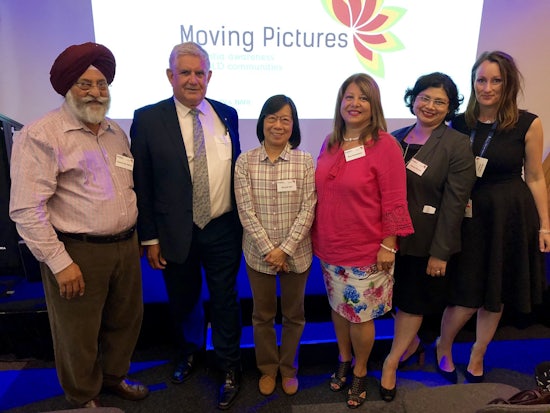 <p>Aged Care Minister Ken Wyatt launches the ‘Moving Pictures’ dementia awareness program on 22 February. (Source: Twitter)</p>
