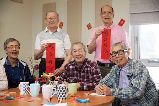 <p>Members of Villa Maria Catholic Homes’ Multicultural Wellness Centre celebrate Chinese New Year.</p>
