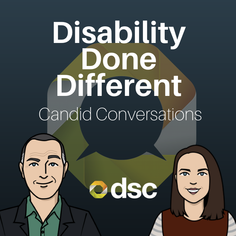 The podcast is lead by DSC father-daughter duo Roland and Evie Naufal [Source: Disability Services Consulting]
