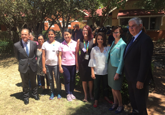 <p>Aged Care Minister Ken Wyatt announces the Government’s $70 million annual investment into high-level dementia support at Brightwater Care, Inglewood WA (Source: Twitter)</p>
