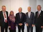 Ray Creen, Majhabeen Ahmad, Minister for Ageing Ken Wyatt, Charlie (Khalil) Shanin and Geoff Holdich (Source: ACH Group)
