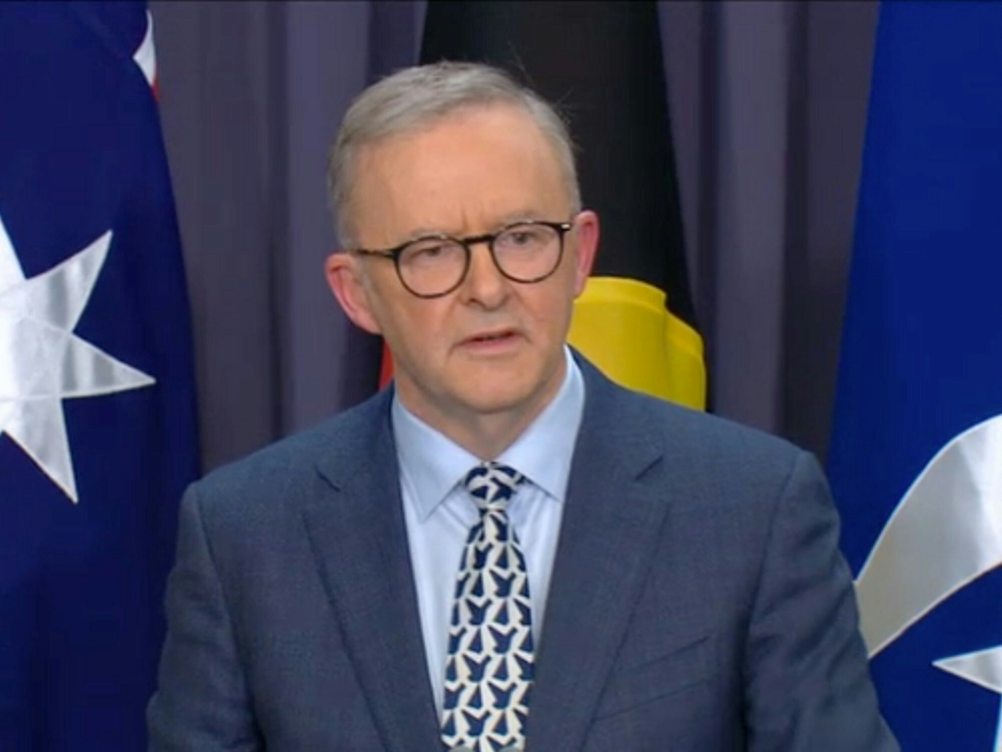 <p>Prime Minister Anthony Albanese announced his Ministry last night, with Bill Shorten appointed Minister for the NDIS. [Source: Parliament live]</p>
