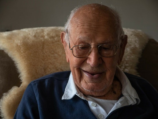 <p>Eric Tweedale, resident at Peninsula Villages in New South Wales and former World War II veteran, reflects on life before, during and after the Second World War on ANZAC Day. [Source: Supplied]</p>
