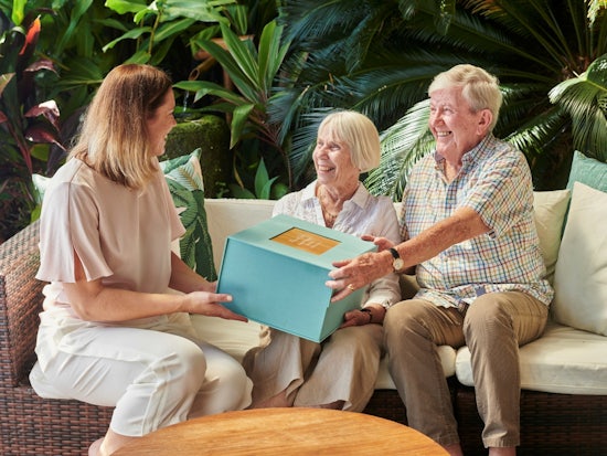 <p>The Collective Memories range includes personalised memory and activity gift boxes that have an array of sensory, stimulation and activity products fo older people. [Source: Supplied]</p>
