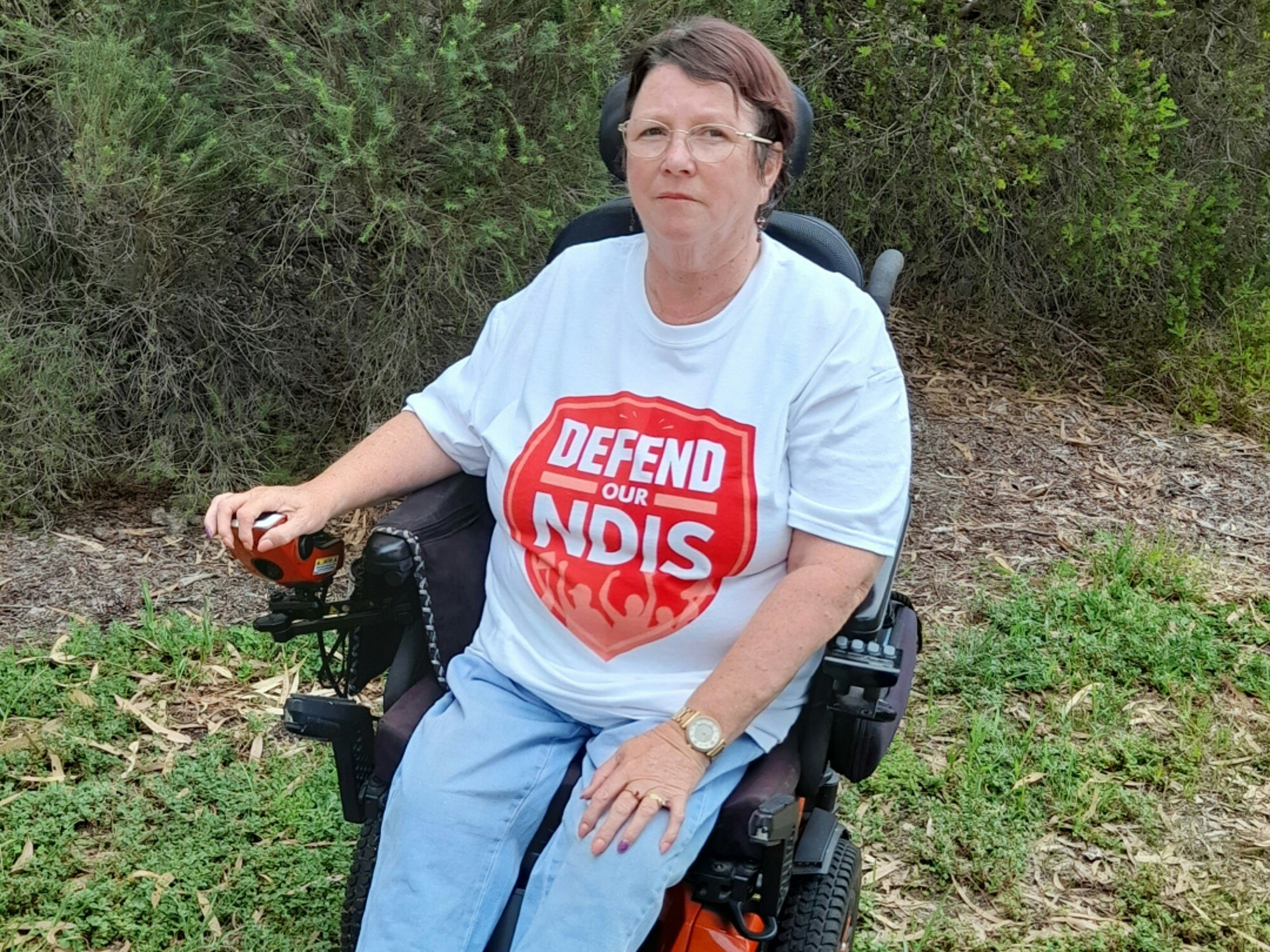 <p>Disability advocate Lynne Foreman is leading an event in Geelong today aiming to share the stories of NDIS participants and get the system fixed. [Source: Supplied]</p>
