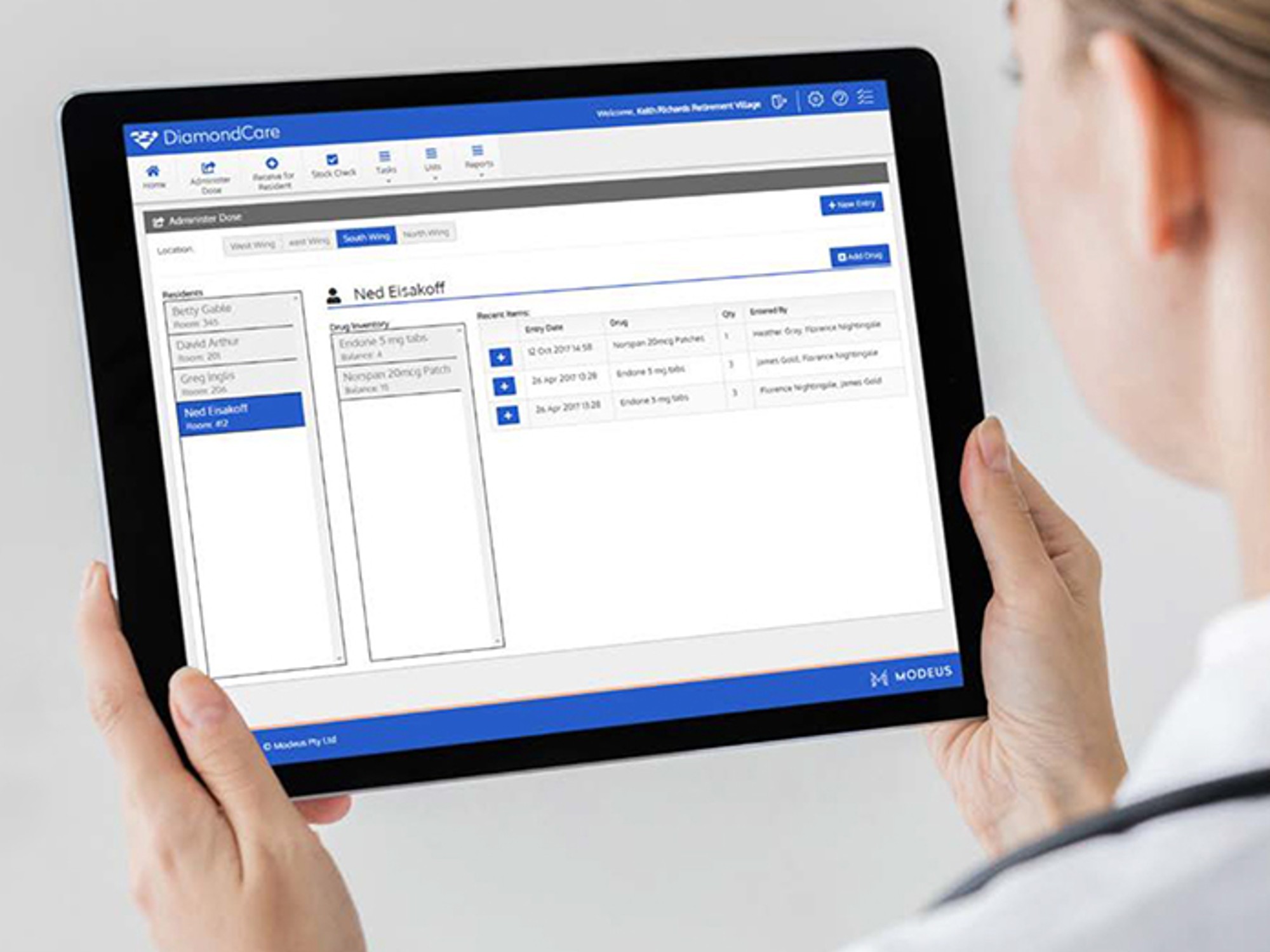 Link to Electronic drug register provides peace of mind in aged care article