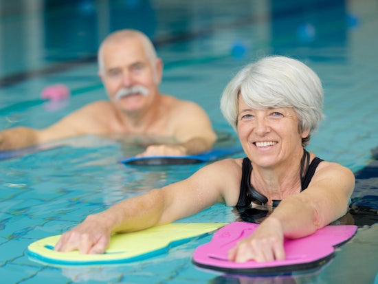 <p>University of the Sunshine Coast researchers will contribute to the national exercise project by holding an aquatic class for people over the age of 65.​​ [Source: Shutterstock]</p>
