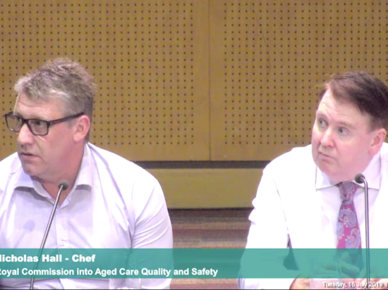 <p>At the Royal Commission, a panel discussed the importance of good quality food for older people and the current barriers stopping this from occurring in aged care. [Source: Aged Care Royal Commission]</p>
