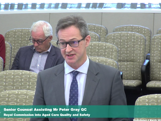 <p>​Senior Counsel Assisting, Peter Gray QC lead most of the hearing and presented all of the current proposals to the Commissioners to help further inform their decisions. [Source: Shuttertstock]</p>

