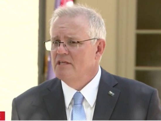 <p>Prime Minister Scott Morrison says the Report will provide systemic change in aged care and transform the sector for future generations. [Source: ABC live]</p>

