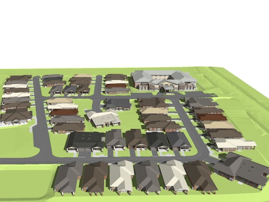 <p>Impression of the plans for the $42 million aged care facility planned for Tamworth (Source: Tamworth Regional Council development applications)</p>
