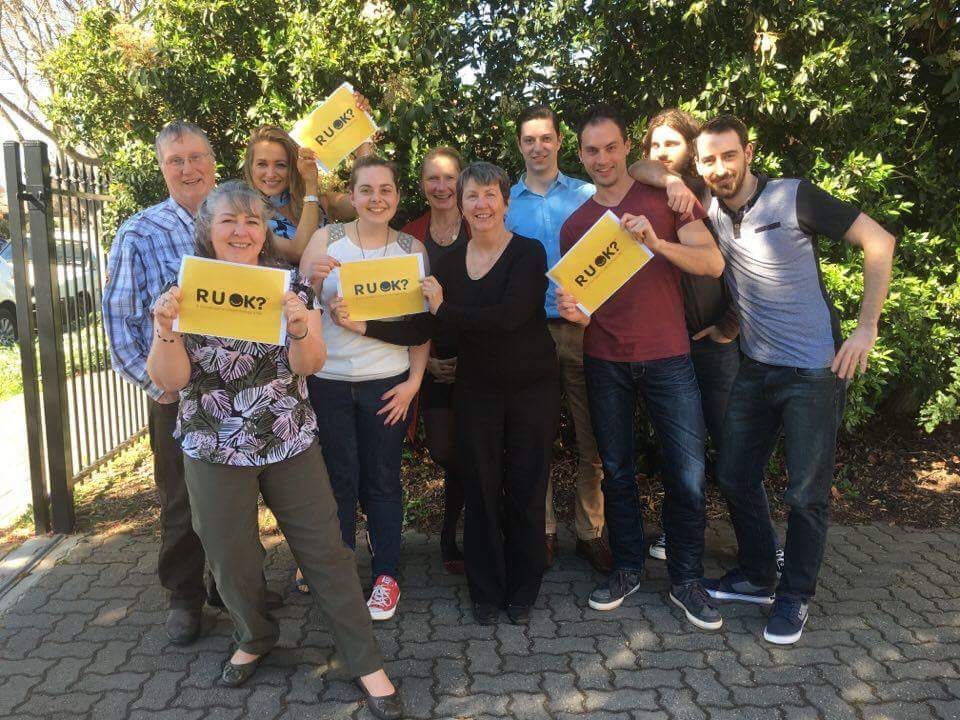 <p>DPS Publishing staff are asking R U OK?</p>
