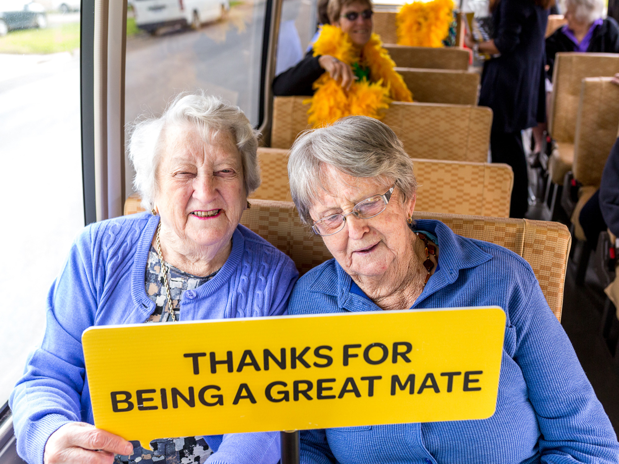 <p>Check in with elderly relatives, neighbours and friends on R U OK? Day (Source: R U OK)</p>
