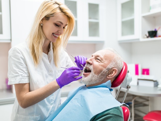 <p>People on the aged pension and Commonwealth Seniors Health Card holders can access $1,000 worth of dental services every two years. [Source: Shutterstock].</p>
