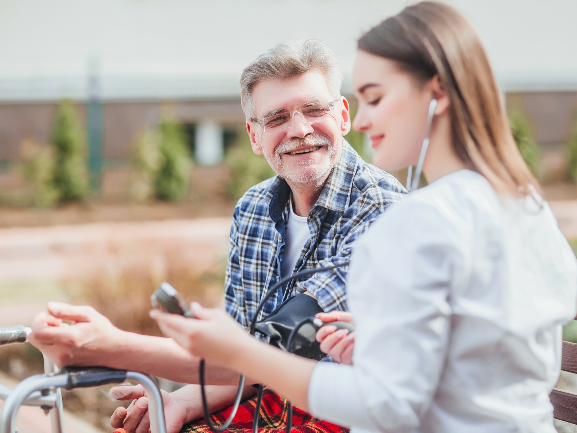 You may still be able to access Department of Veterans Affairs funded services while living in residential aged care. [Source: Shutterstock]
