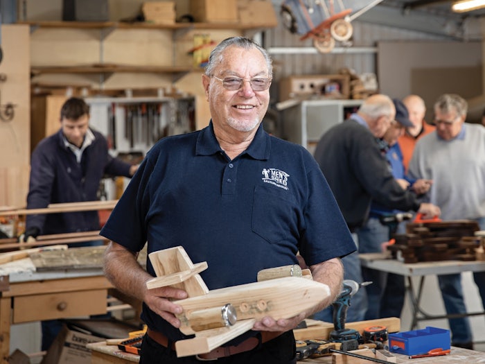 John Lush from the Eastern Region Men’s Shed program, based in Adelaide. [Source: Supplied]
