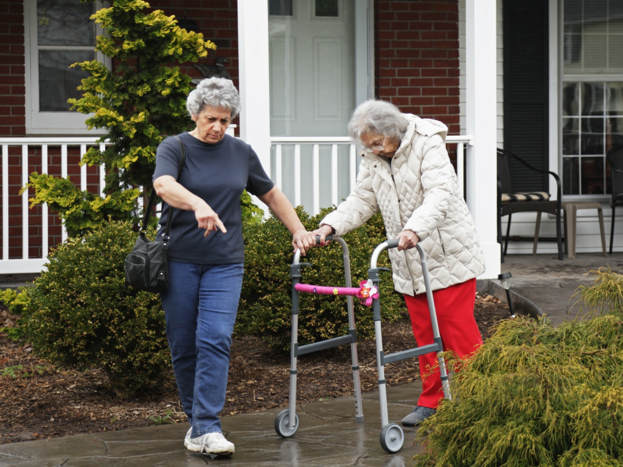 Falls, trips and slips have been identified as the main cause of unintentional injury in older people. [Source: iStock]
