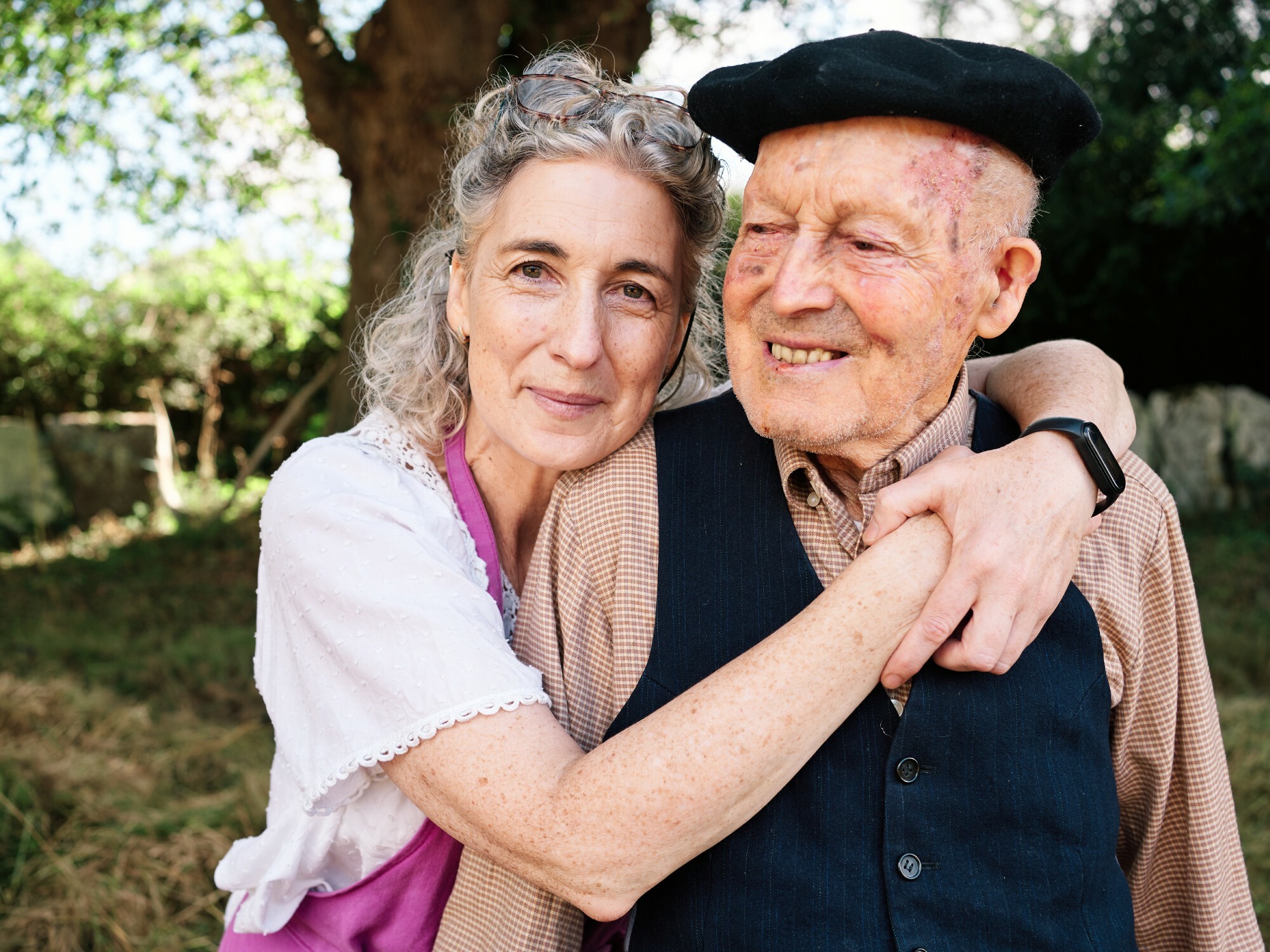 It’s important to look after yourself even when you provide care to an ageing parent or partner. [Source: iStock]
