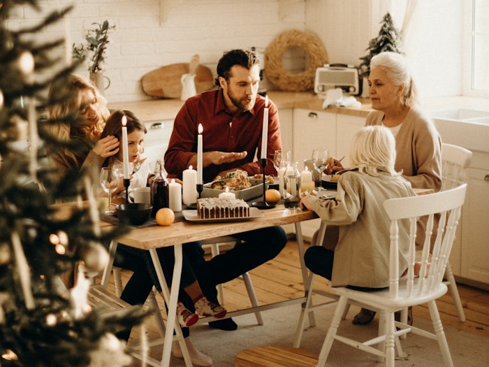 Making sure older loved ones are able to eat during Christmas events is no different to asking people in your family about what they can and can’t eat. [Source: Unsplash]
