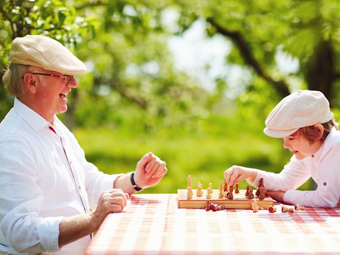 Socialisation and mental stimulation can help to keep your brain healthy as you age. [Source: Shutterstock]
