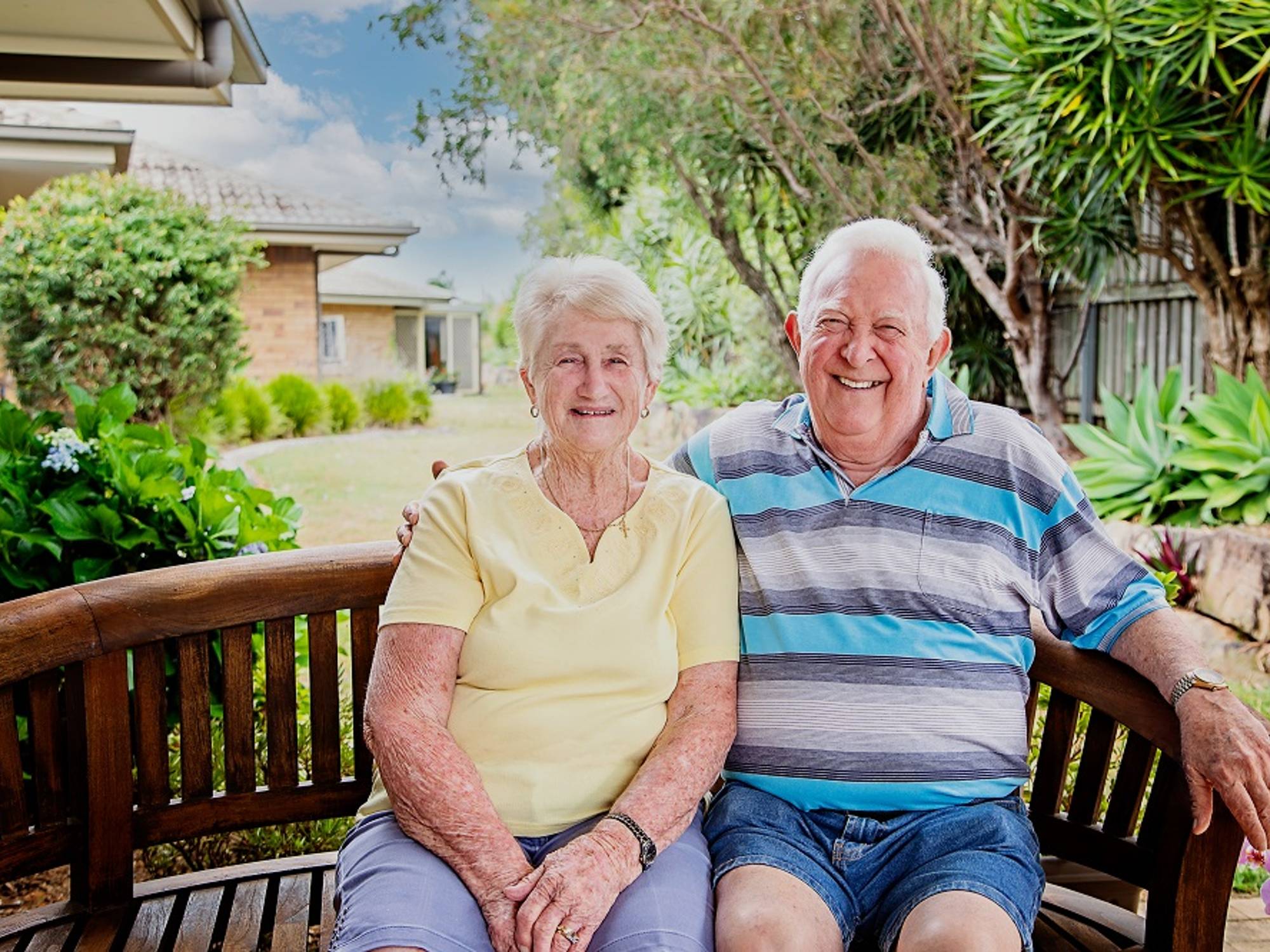 Grahame and Pam Wiseman each volunteer in their own way. [Source: Supplied]
