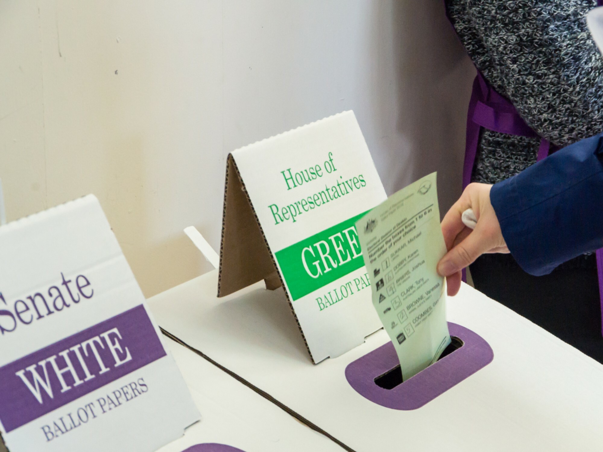 Some older Australians may need to utilise alternative ways to vote if they can’t get to the voting booths on election days. [Source: Shutterstock]
