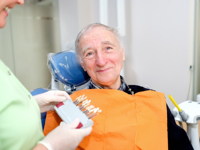 Upkeeping your oral health in your later years is really important to your overall health. [Source: Shutterstock]
